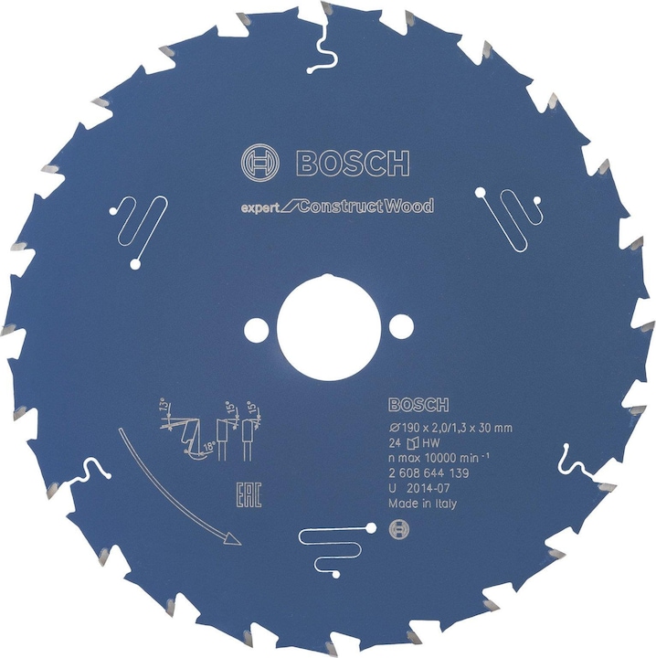 Bosch Professional Zubehör Circular saw blade Expert for Cons