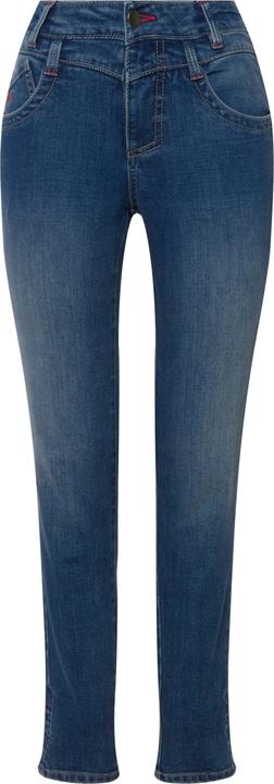 Image du produit Laurasøn Slim-Jeans, 5-Pocket, Stretch-Komfort, Saum-Umschlag (40)