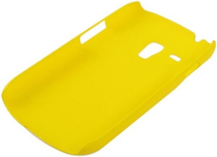 Actual product image König Design Hard case cover for mobile Samsung Galaxy S3 mini i8190 / i8195 / i8200 yellow (Samsung Galaxy S3 Mini)