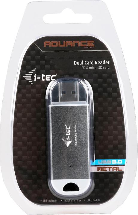 Image du produit i-tec Lecteur de cartes double USB 3.0 (USB 3.0)
