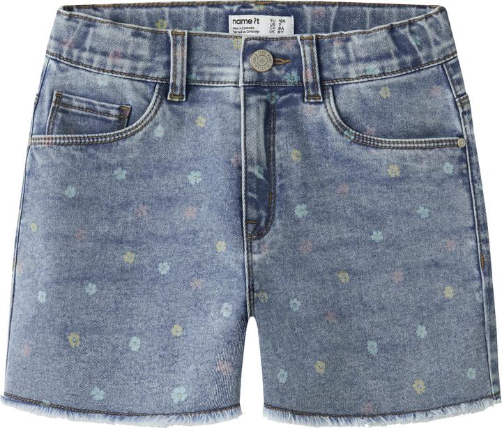 Immagine prodotto Name it Pantaloncini in denim con vestibilità mamma (164)