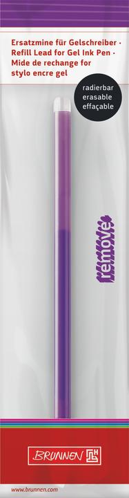 Actual product image Brunnen Remove gel pen refill violet (Lilac, Violet, 0.70 mm, 1 pcs.)