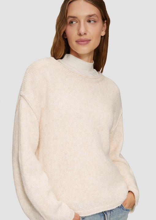 Produktbild S.Oliver Strickpullover Strickpullover mit weiten Ärmeln im Relaxed Fit (44)