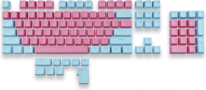 Mountain Quartz B Backlit Keycap set