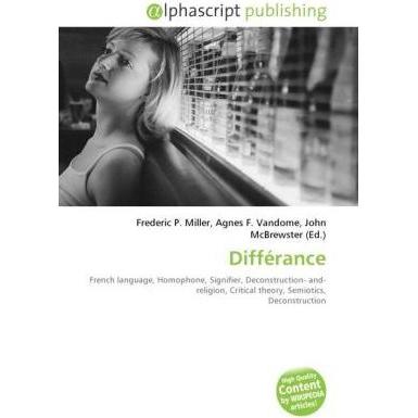 Différance, Fachbücher