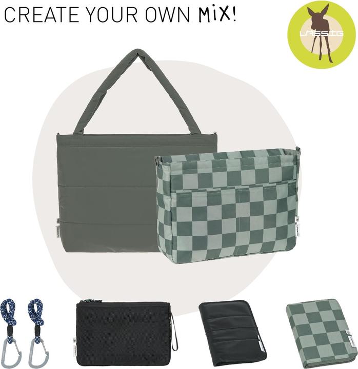 Actual product image Lässig Changing bag Mix Shopper Olive