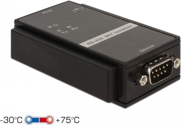 Productafbeelding Delock Seriële RS-232 galvanische scheiding (0.09 m)