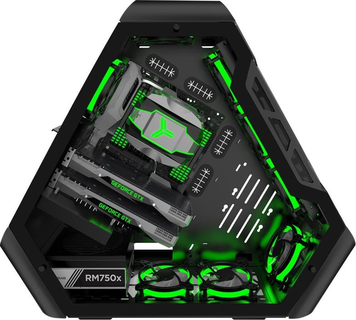 Produktbild Jonsbo TR03-G Showcase (ATX, mATX, Mini-ITX)