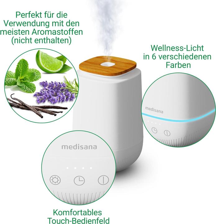 Image du produit Medisana AD 650 Aromatisierungsgerät (200 ml)