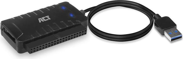 Produktbild ACT USB adapter cable to 2.5" and 3.5" SATA/IDE, with power supply (2.5", 3.5")