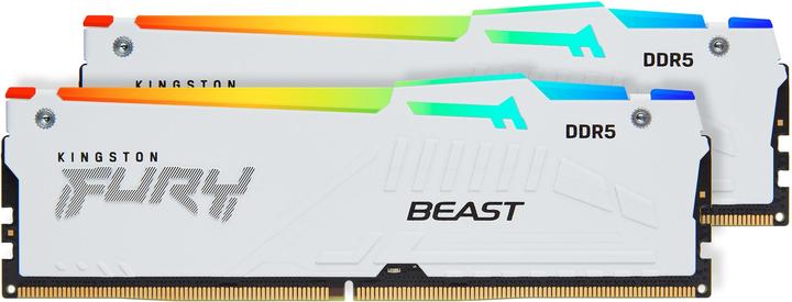 Produktbild Kingston Fury Beast RGB (2 x 16GB, 5200 MHz, DDR5-RAM, DIMM)