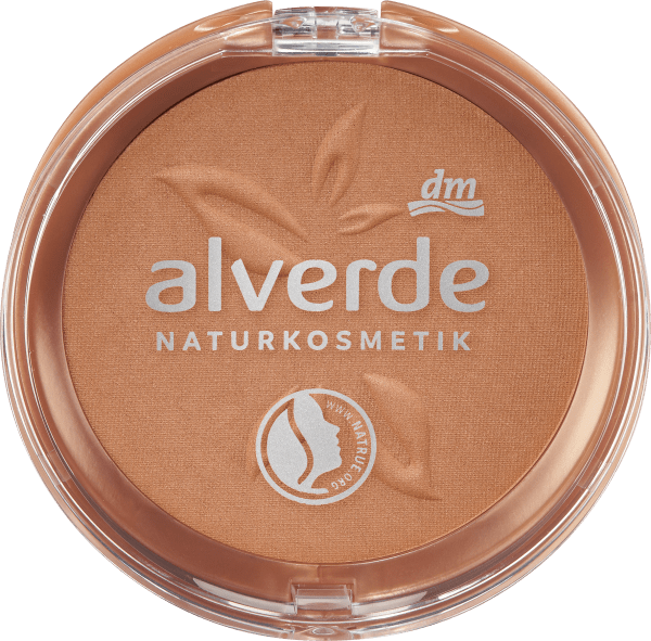 Actual product image dm alverde Bronzer Mattifying Bronzing Powder 02 (02, Highlighter, 9 g)