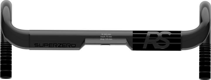 Actual product image Deda Elementi Superzero RS 31.7 carbon handlebars (31.70 mm)