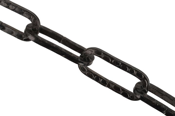 Actual product image Mamutec Black decorative chain hammered 4 mm 25 m (25 m)