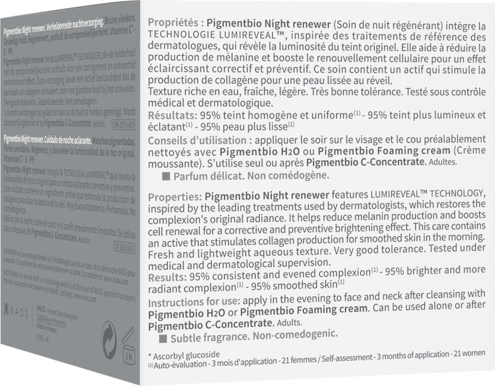 Produktbild Bioderma Pigmentbio Night Renewer (50 ml, Nachtcreme)