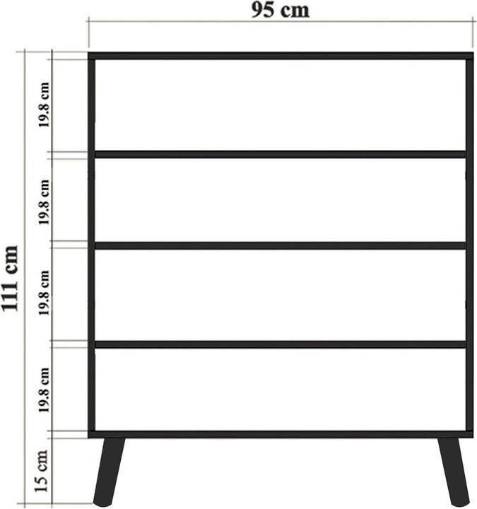 Image du produit Homitis Philip (95 x 36 x 111 cm)