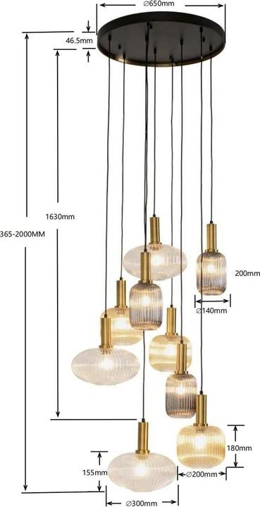 Image du produit Kare Design Lampe à suspendre Lobby Nove Ø80cm (E27)