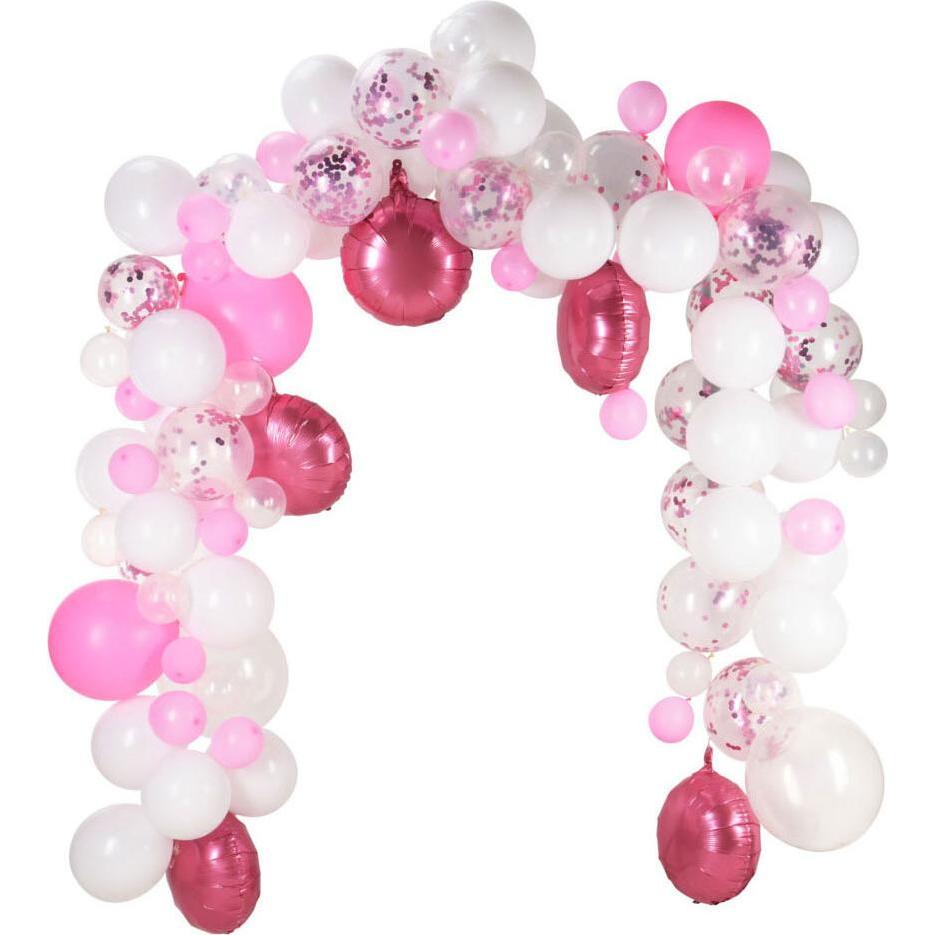 Bauen Sie Ihr eigenes Ballonbogen-Set Pink, 120 Stück. (120 x) (47465781)