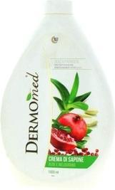 Idraderm DERMOMED Aloe and Pomegranate Cream Soap 1 Liter (Flüssigseife, 1000 ml)