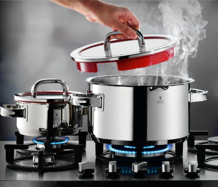 Produktbild WMF Topfset (24 cm, Pfannenset + Topfset, Edelstahl)