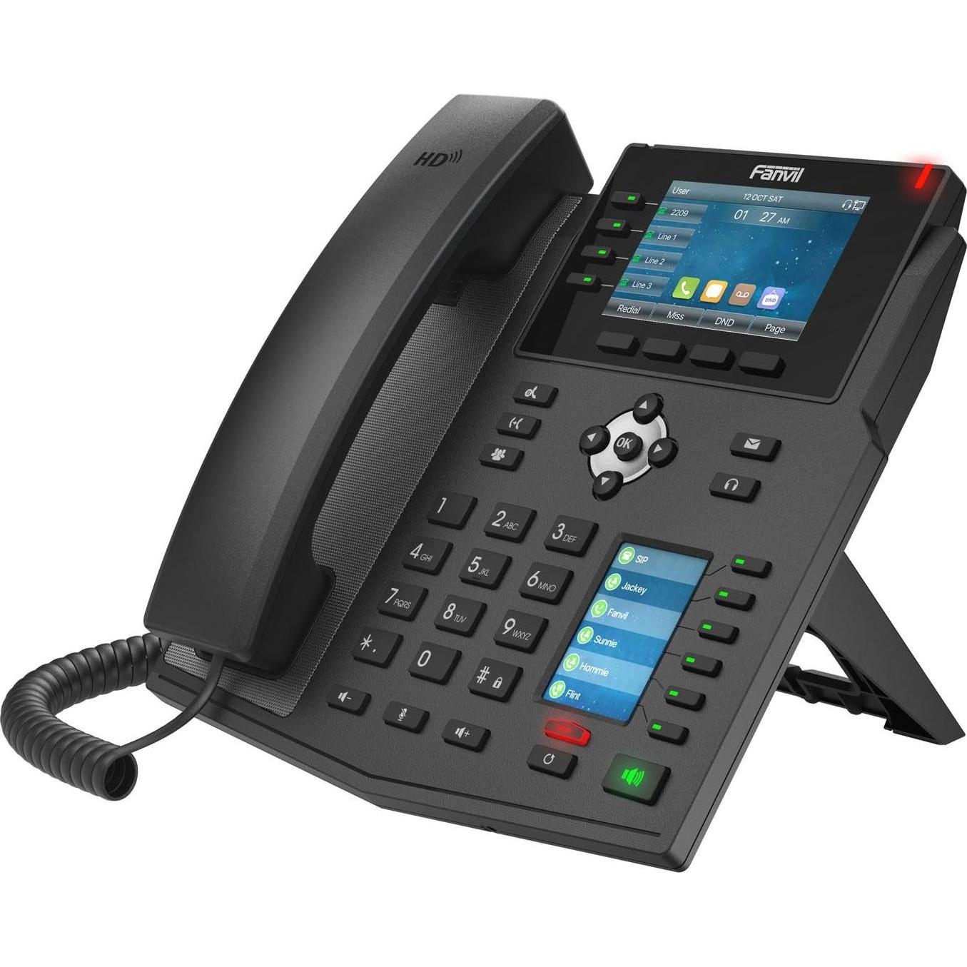 Fanvil IP Telefon X5U, Telefon, Schwarz