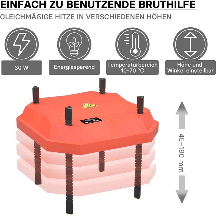Image du produit Fudajo Küken-Wärmeplatte (30 W)