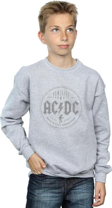 Produktbild AC/DC Rock N Roll Damnation Black Sweatshirt Jungen (128)