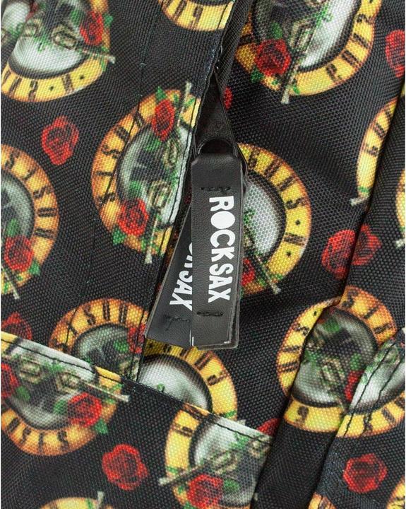 Actual product image Rocksax Guns N Roses All-Over Print Backpack