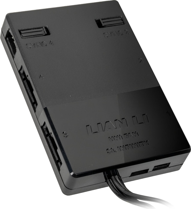 Actual product image Lian-Li UNI HUB SL-INF Controller, L-Connect 3 - black (16 Fan)