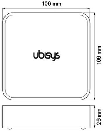 Actual product image Ubisys ZigBee / Ethernet Gateway G1