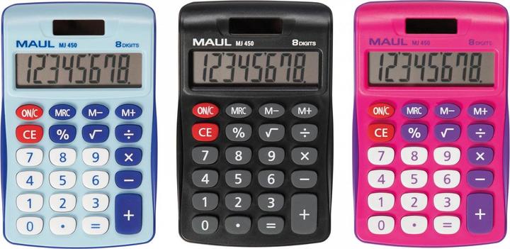 Immagine prodotto Maul Calcolatrice MJ450 Junior Nero (Celle solari)