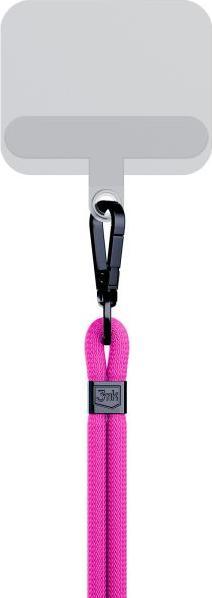 Produktbild 3MK EasyClip Pink (black) Smycz do telefonu