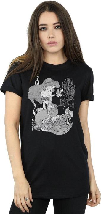 Immagine prodotto The Little Mermaid T-shirt Boyfriend en coton pour femmes/femmes (S)