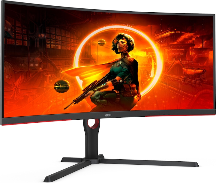 Produktbild AOC CU34G3S/BK (3440 x 1440 Pixel, 34")