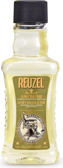 Reuzel 3-IN-1 Tea Tree Shampoo (100 ml, Flüssiges Shampoo)
