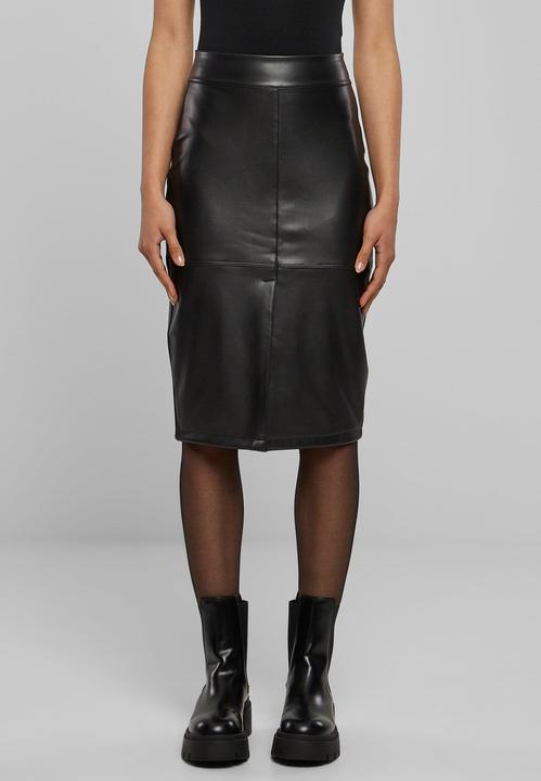 Image du produit Urban Classics Ladies Synthetic Leather Pencil Skirt (XS)