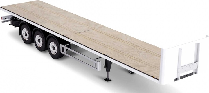 Actual product image Carson 3-axle flatbed trailer lll steel