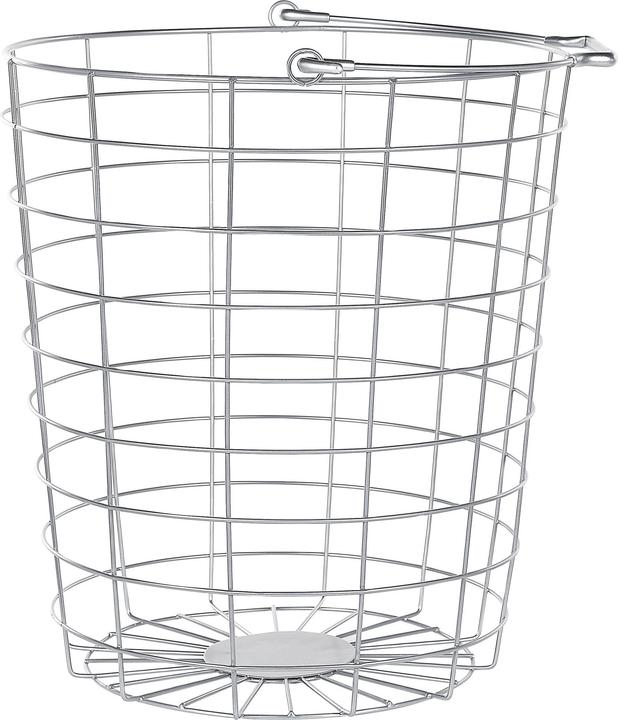 Image du produit Beliani Supports pour paniers argentés sur roulettes en lot de 3 AYAPAL (3 x)
