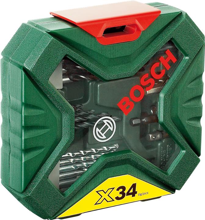 Productafbeelding Bosch Zubehör X - Line Classic boor- en bitset 34 stuks (2 mm, 3 mm, 4 mm, 5 mm, 5,5 mm, 6 mm, 7 mm, 8 mm)