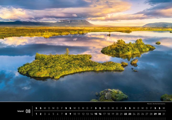 Produktbild Island Premiumkalender 2026
