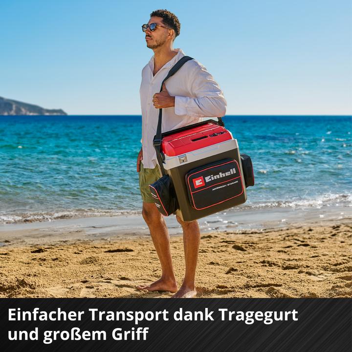 Actual product image Einhell Kühlbox TE-COL 18/27 Li-Solo (27 l)