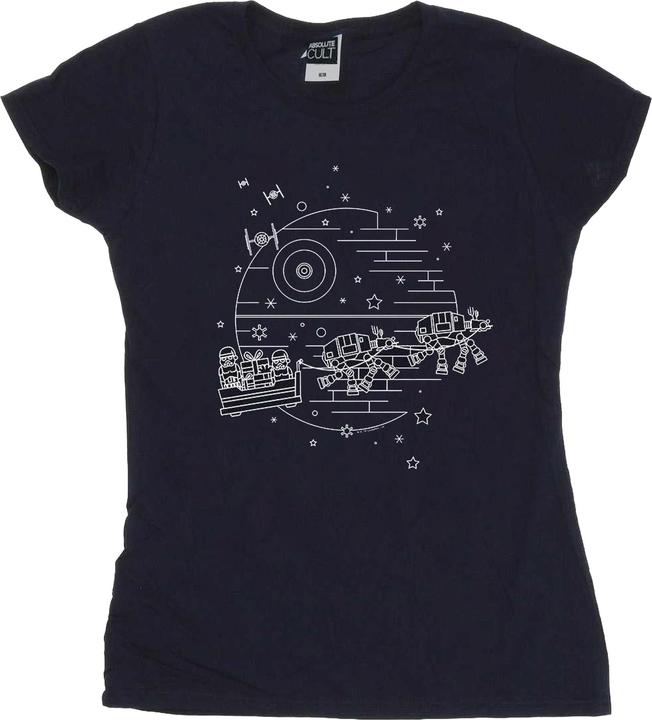 Image du produit Star Wars - T-shirt DEATH STAR SLEIGH - Femme (L)