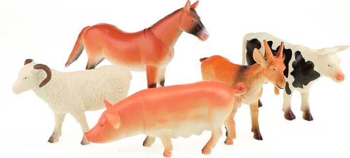 Toi-Toys Tierwelt Bauernhoftiere Deluxe, 5-tlg.
