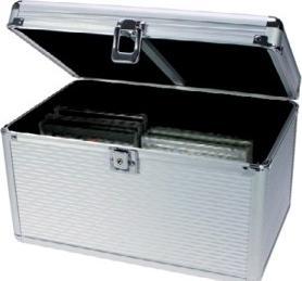 Safe CD case aluminium