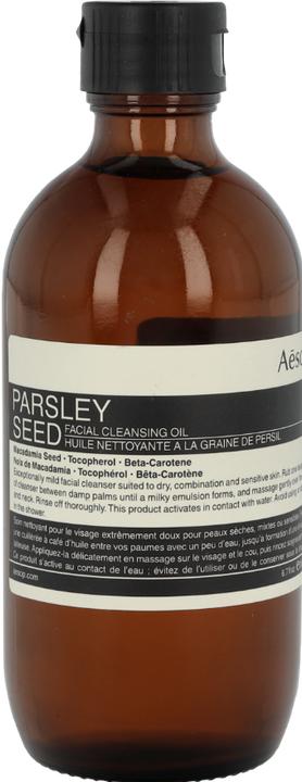 Immagine prodotto Aesop Olio detergente per il viso ai semi di prezzemolo (Olio detergente, 200 ml)