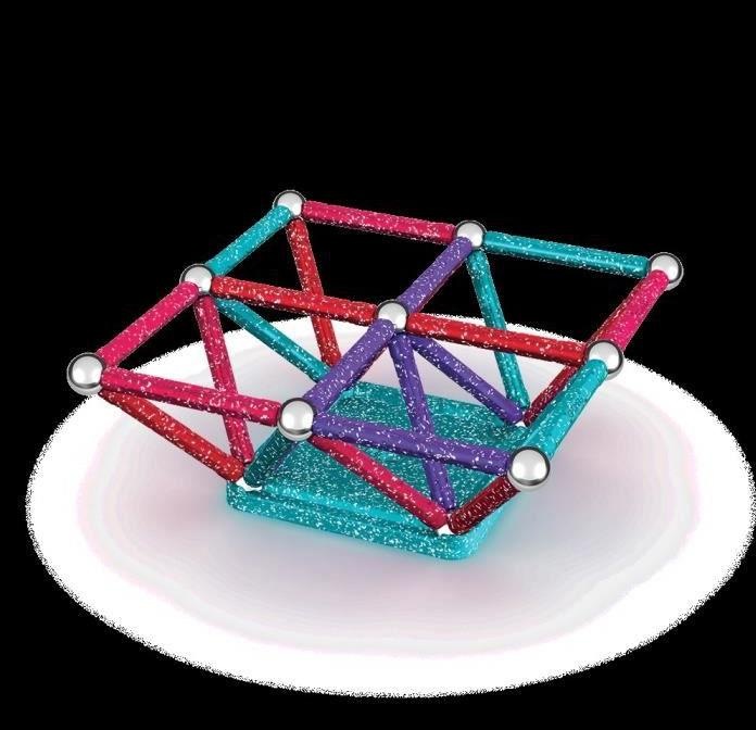 Actual product image Geomag Glitter Set Recycled