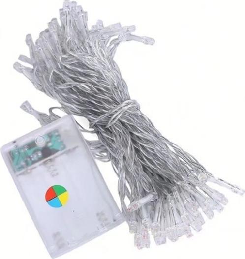 Produktbild Activejet Lampki choinkowe LED - 5m/50 lampek wielokolorowe/multicolor zasilane bat. 3xAA EHD-LS02