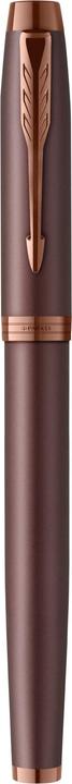 Parker Pen Rollerball IM Monochrome Fein (F), Burgundy (Burgundy, 1 x)