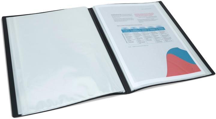 Image du produit Rapesco Dossier de présentation Germ-Savvy A4 Noir (A4, 2x)