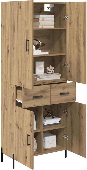 Image du produit vidaXL Highboard Aufbewahrung (69.50 x 34 x 180 cm)